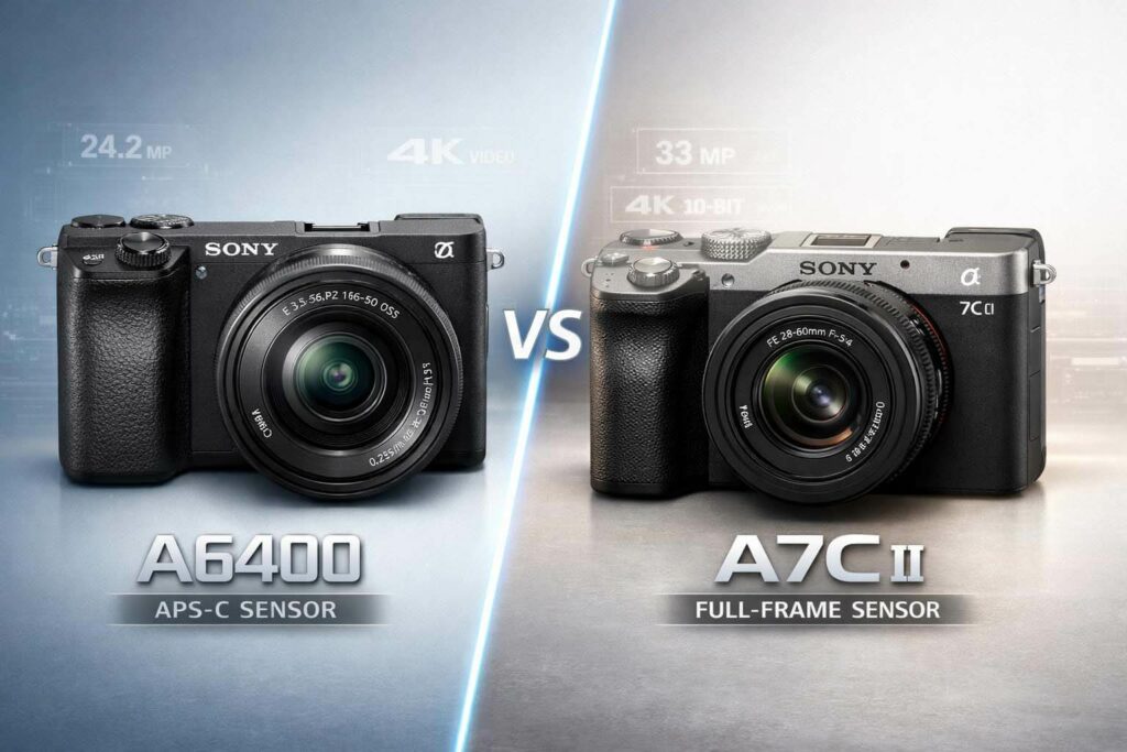 台中 Sony 相機舊換新 A6400 升級 A7C II / Upgrading Sony APSC A6400 to Full Frame A7C II in Taichung.